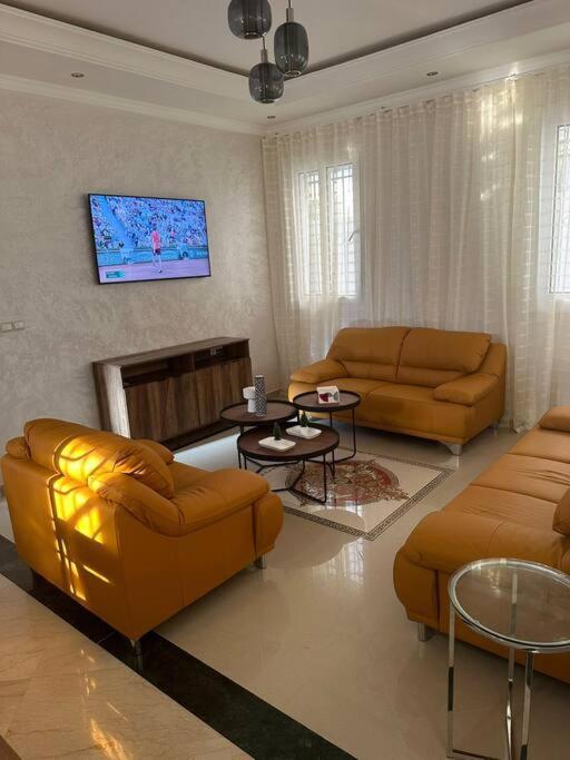 Villa Parfum D'Agadir - Piscine Privee - Spacieuse Et Concfortable - Parking - Vue Mer - Ambiance Familliale Dış mekan fotoğraf