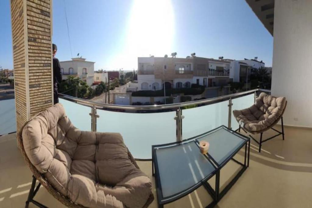 Villa Parfum D'Agadir - Piscine Privee - Spacieuse Et Concfortable - Parking - Vue Mer - Ambiance Familliale Dış mekan fotoğraf