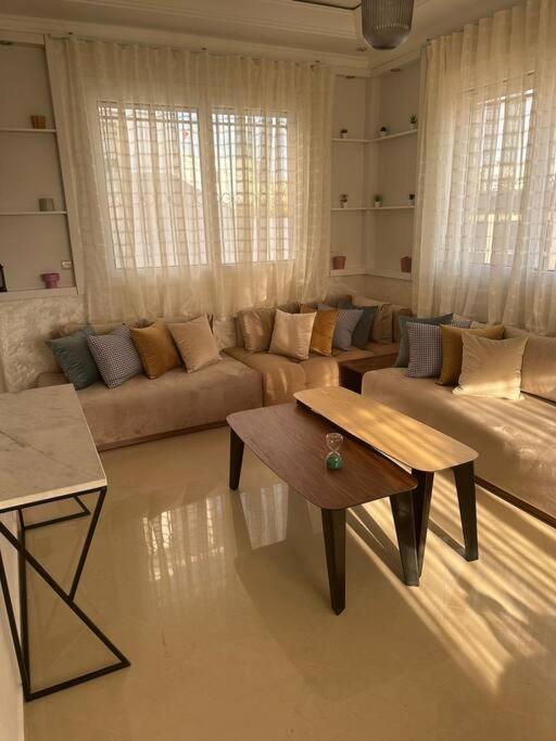 Villa Parfum D'Agadir - Piscine Privee - Spacieuse Et Concfortable - Parking - Vue Mer - Ambiance Familliale Dış mekan fotoğraf