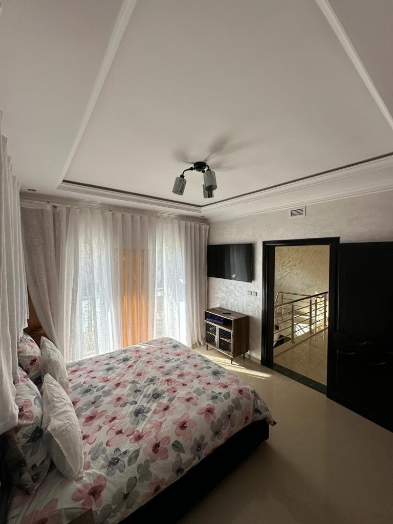 Villa Parfum D'Agadir - Piscine Privee - Spacieuse Et Concfortable - Parking - Vue Mer - Ambiance Familliale Dış mekan fotoğraf