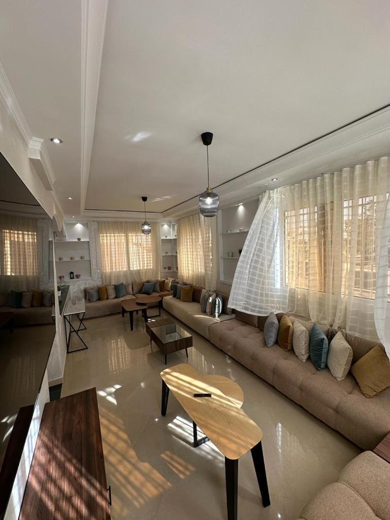 Villa Parfum D'Agadir - Piscine Privee - Spacieuse Et Concfortable - Parking - Vue Mer - Ambiance Familliale Dış mekan fotoğraf