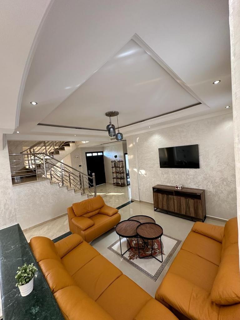Villa Parfum D'Agadir - Piscine Privee - Spacieuse Et Concfortable - Parking - Vue Mer - Ambiance Familliale Dış mekan fotoğraf